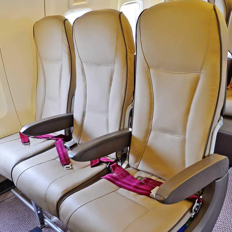 Refurbished  aircraft seats 